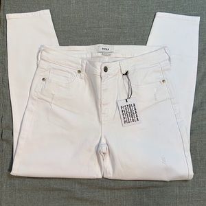 Pistola Skinny white jeans NWT Size 31